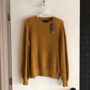 Scotch & Soda burnt mustard crewneck pullover